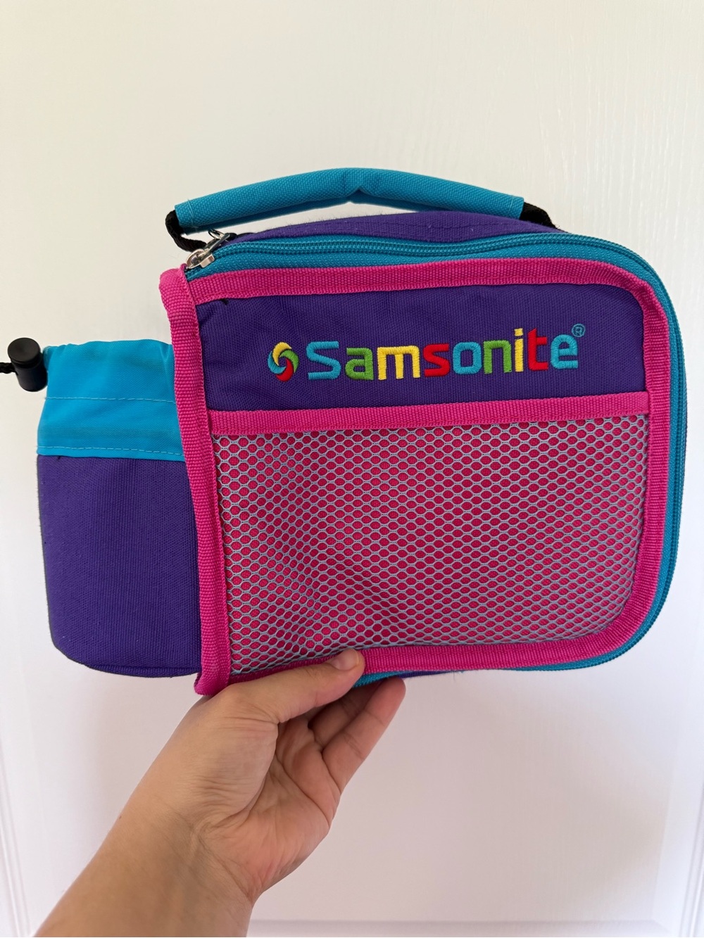 Samsonite Kids Lunch box bag - Purple, Teal, Pink